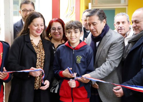 Se inauguran nuevas salas de clases en la Escuela España de Los Andes