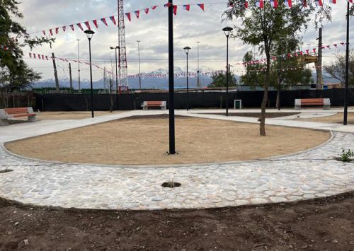 Municipalidad de Los Andes transforma sitio eriazo en nueva plaza