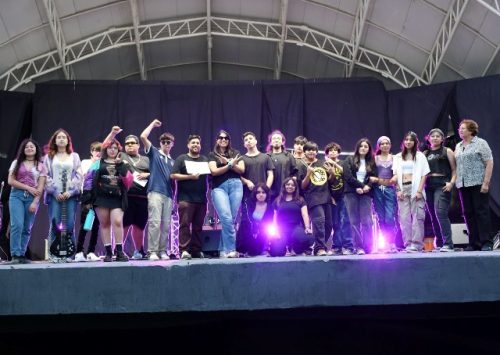 Estudiantes brillan en el 3er Festival Musical de Bandas Escolares de Los Andes